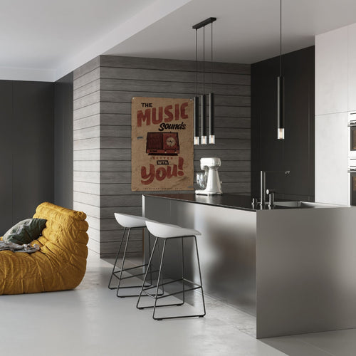 Sollux Lighting Hanglamp WEZYR 3 zwart - 45x6x120cm