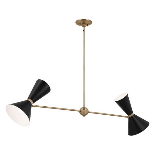 Bar Pendelleuchte Deckenleuchte Modern Champagner Bronze, Schwarz 4x E27