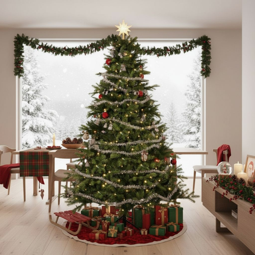 Black Box Trees Brampton Kunstkerstboom - Kunst Kerstboom H215 x Ø142 cm - Groen