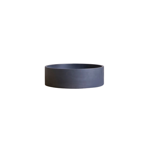 Tikamoon Ronde waskom in zwart terrazzo ∅ 39 cm - Zwart