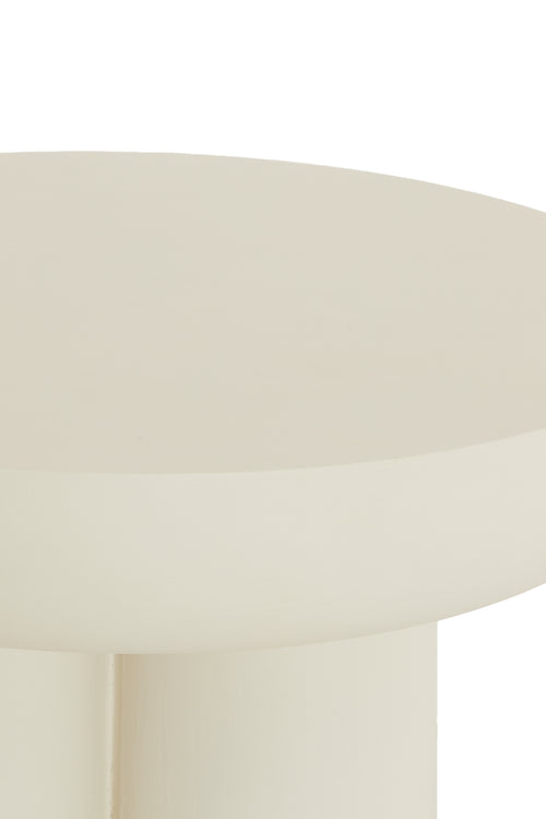 Light & Living salontafel MIZUHO - Ø70x35cm - wit - vtwonen shop