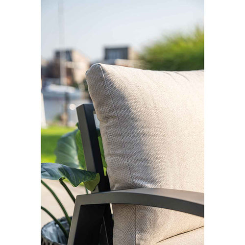 Garden Impressions lounge dining set Cameron desert sand - 4-delig - links