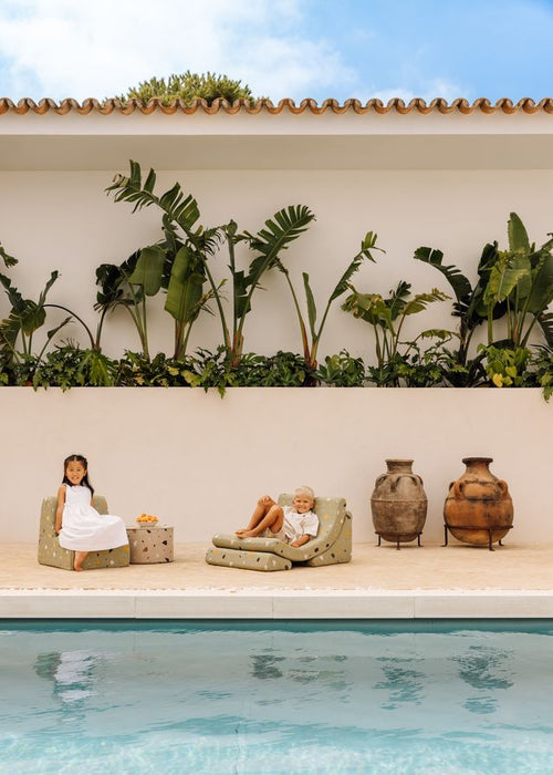 Wigiwama Terrazzo Cloud Stoel - Groen - vtwonen shop