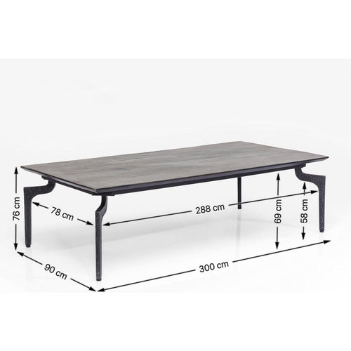 Kare Design Eettafel Bug 300x90cm - vtwonen shop