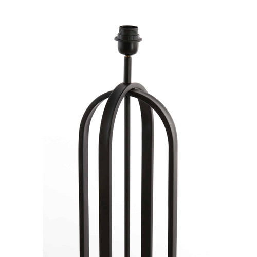 Light & Living vloerlamp Aster - zwart - Ø25cm