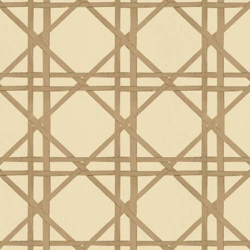 Catchii Behang Bamboo braided trellis bruin - vtwonen shop