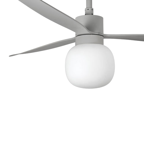 Faro Amelia Grote Ball Led Grijze Plafondventilator 20W 2700K, 6 Snelheden