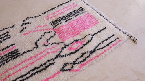 AFK Living vloerkleed Berber - handgemaakt - Wol - 140 x 200 cm