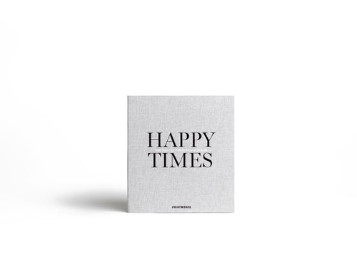 Printworks Fotoalbum S - Happy Days - Grijs