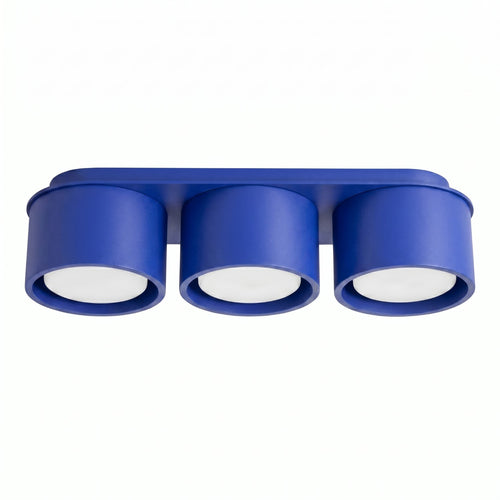 Sollux Lighting Plafondlamp MODO 3 ultramarijn Gx53 - 32,4x10,4x8,2cm