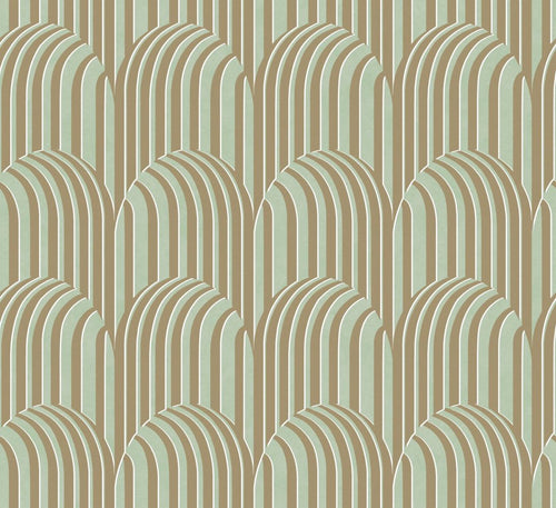 Masureel behang 3D-motief groen - 70 cm x 10.05 m - 631709 - vtwonen shop