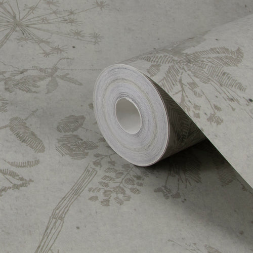 vtwonen Fotobehang - Wild Flower Concrete - 280x300cm - vtwonen shop