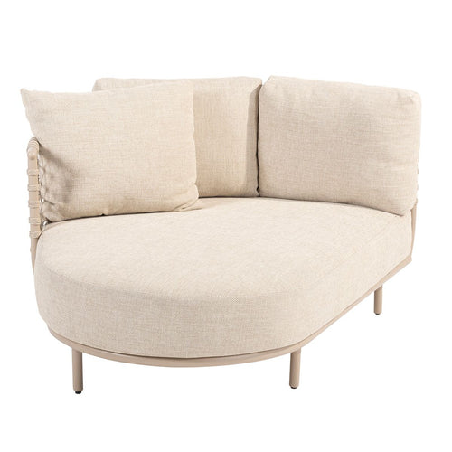 4 Seasons loungeset Sardinia latte kleurig - 3-delig - vtwonen shop