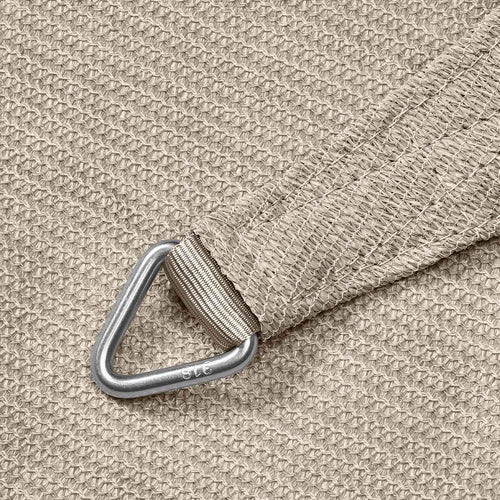 Platinum schaduwdoek Coolfit greige vierkant 360 x 360 cm