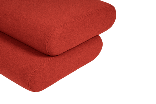 noo.ma TASO Poef - Poppy Red - vtwonen shop