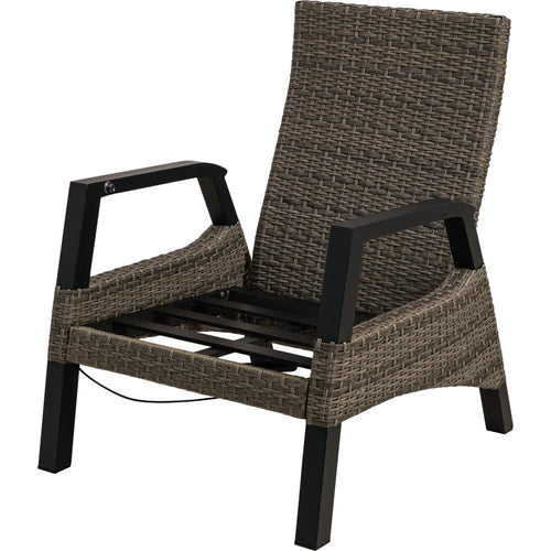 Lesli Living bistrostoel Treviso - grijs - 74x83x94cm