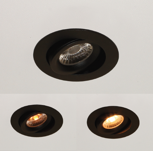 Artdelight Inbouwspot Special - Zwart - Dim To Warm