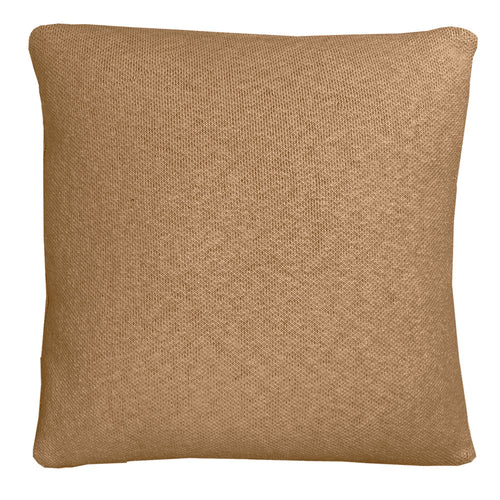 Malagoon kussen Floral victory - fudge - 50x50cm 100% organisch katoen
