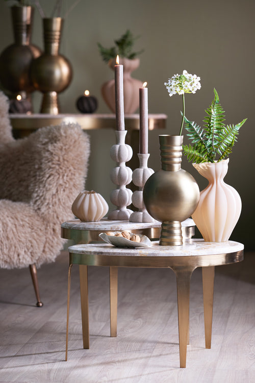 Light & Living bijzettafel GIULIO - 51x38x48 cm - bruin - vtwonen shop