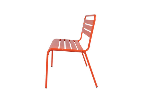 MaximaVida metalen tuinbank Max 120 cm oranje - vtwonen shop