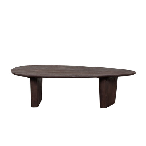 LABEL51 Salontafel Wow - Donkerbruin Mangohout - 135x75x35cm