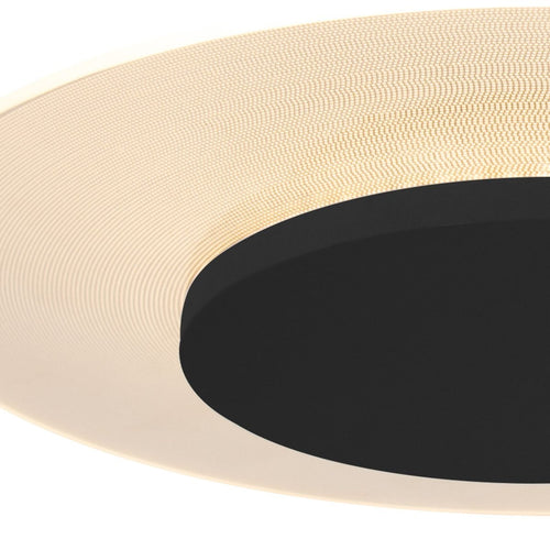 Steinhauer plafond - 36x 6 cm - zwart