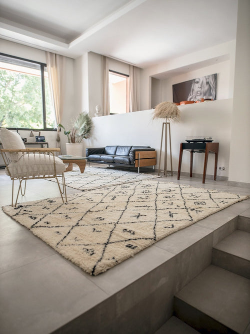 AFK Living vloerkleed Berber - handgemaakt - Wol - 250 cm x 350 cm