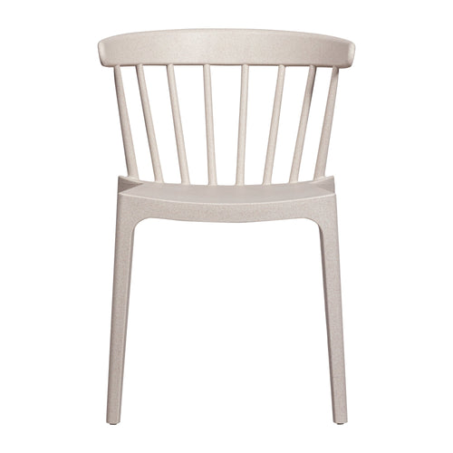 WOOOD tuinstoel Bliss - Kunsstof -  Off White Melange - Set van 2