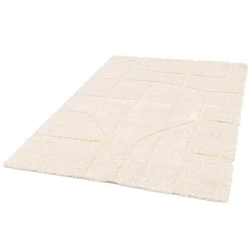 AFK Living vloerkleed Murmure - reliëfeffect - beige - 160 x 230 cm