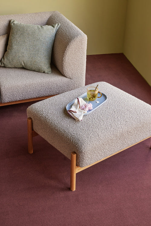 Hübsch kussen Floy - katoen/polyester - 60x60cm - vtwonen shop