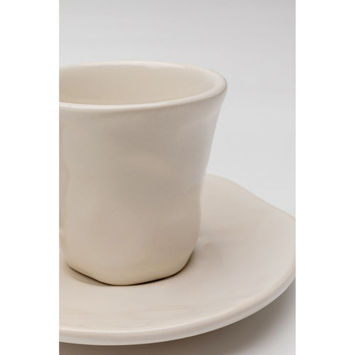 Kare Design Espressokopje Organic creme (6/set)
