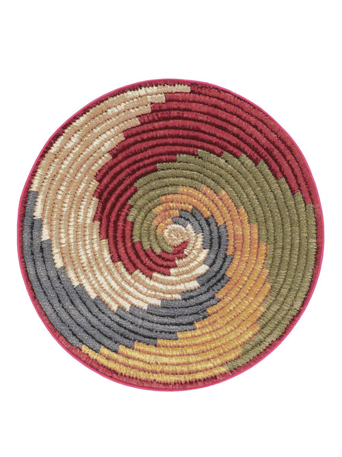 benuta binnen- en buitenkleed Kenya - veelkleurig - ø 160 cm