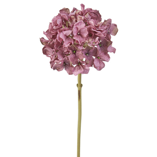 Sia Deco Kunstmatige Hortensia Stengel - Roze - H50 - vtwonen shop