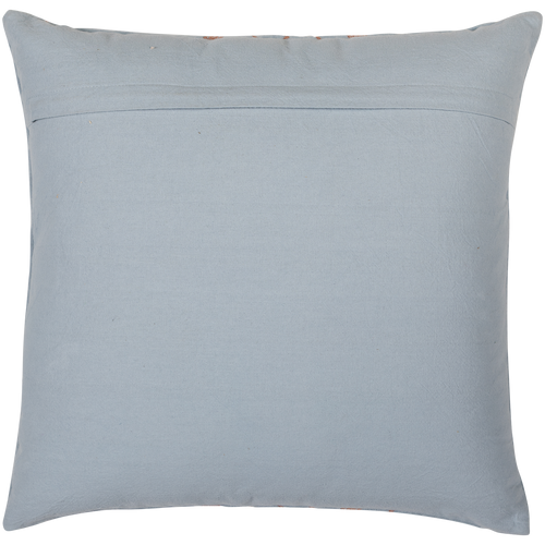 WOOOD kussens Laon - Velvet stof - Naturel/Blauw - Set Van 3 - vtwonen shop