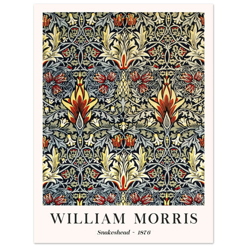 Artfulprints  William Morris - Snakeshead 1876   poster 30x40 cm - vtwonen shop