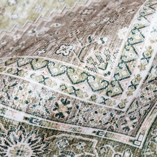 Interieur05 Vintage vloerkleed Nomad Groen