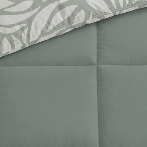 Byrklund - Kussensloop Clean Leaves - 2x 60x70 cm - Groen