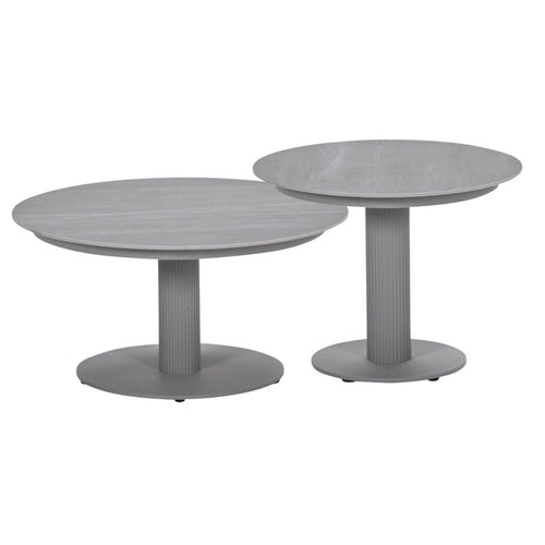 Garden Impressions Loungetafels Liam - taupe - centostone Napoli sand