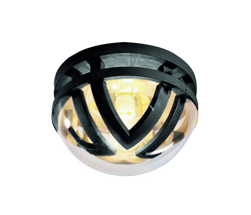 Elstead Frida - Outdoor Opbouw Plafondlamp Grafiet IP54