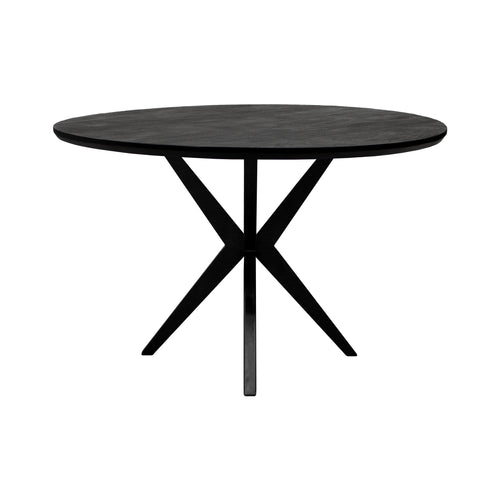 Kick eettafel Havard - 120cm - Zwart - vtwonen shop