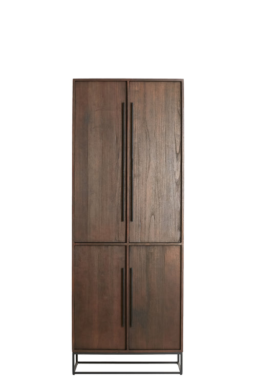 Light & Living kast LILIAN - 75x40x200cm - bruin