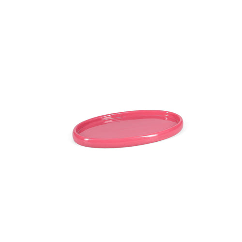 Ona - Serveerschaal 23x13cm pink Billie - Set van 2