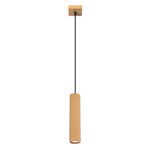 Sollux Lighting Hanglamp KARBON 1 goud - 8x8x118cm
