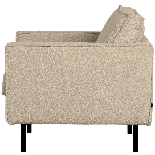 BePureHome fauteuil Rodeo - Bouclé - Beige - 85x105x86 - vtwonen shop