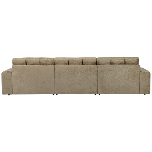 WOOOD chaise longue links Second Date - Structure Velvet - Wheatfield - vtwonen shop