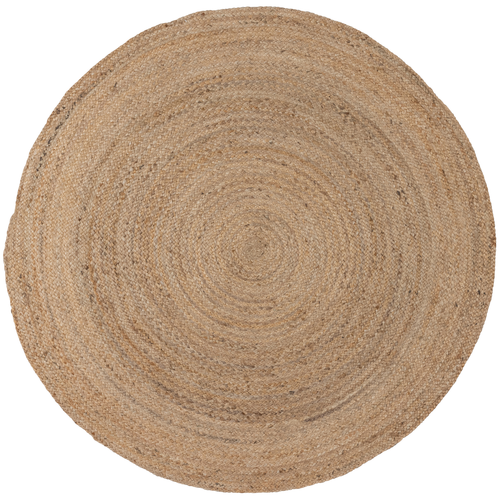 WOOOD vloerkleed Ross - Jute - Naturel - 1x150x150 - vtwonen shop