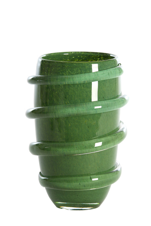 Light & Living vaas ODATE - Ø20x28cm - groen