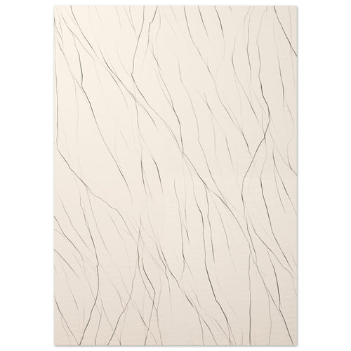 Artfulprints  Abstract - Linear symphony   poster 50x70 cm