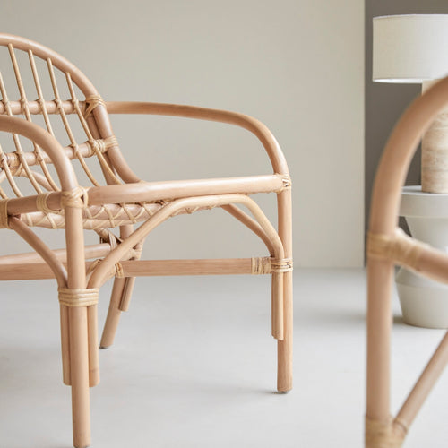 Tikamoon Rotan fauteuil - Naturel - vtwonen shop