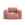 Cosmopolitan Design Fauteuil Nolio 2-zits, chenille, terracotta - 95x105x72cm